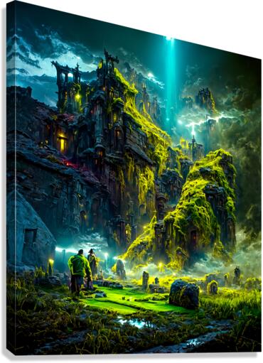 dungeon 3 Canvas Print