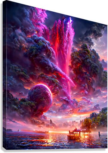 scarlet Canvas Print