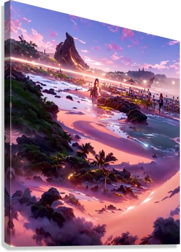 beach 3 Canvas Print