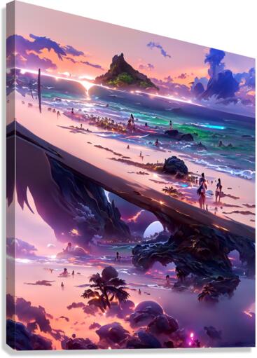 beach 2 Canvas Print