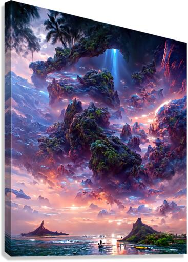 lagoon 3 Canvas Print