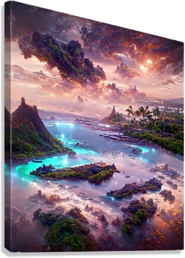 lagoon 1 Canvas Print