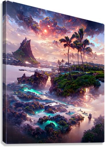 lagoon 4 Canvas Print