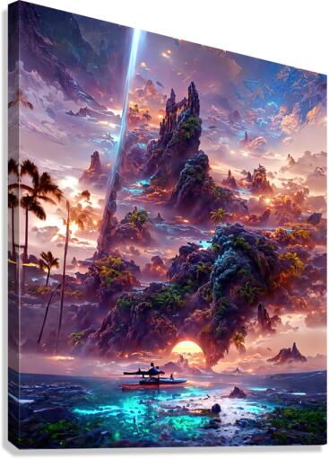 lagoon 2 Canvas Print