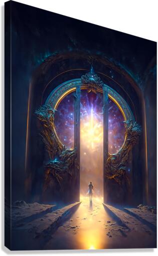 astral gate Canvas Print