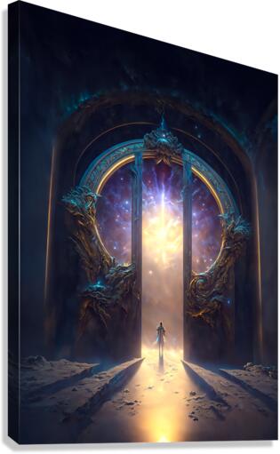 astral gate Canvas Print