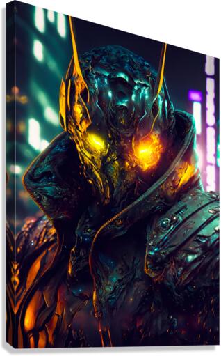 cosmic force batman Canvas Print