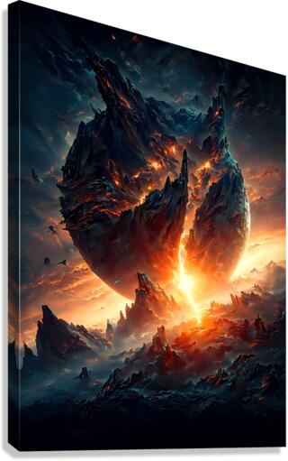 phantom zone Canvas Print