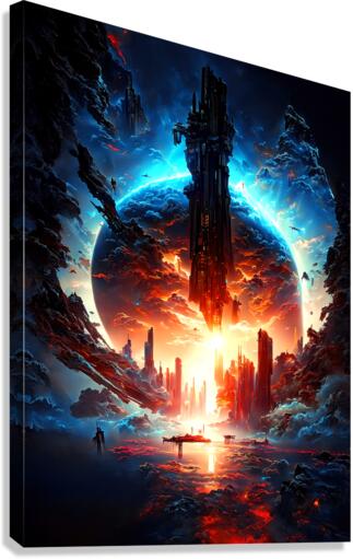 cosmopolis Canvas Print