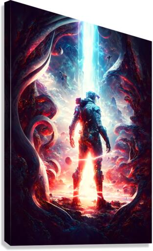 Quantum realm Canvas Print