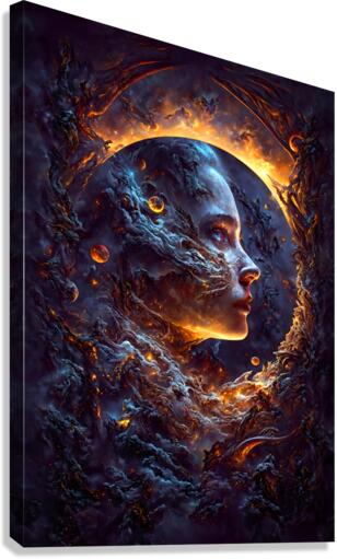 queen andromeda Canvas Print