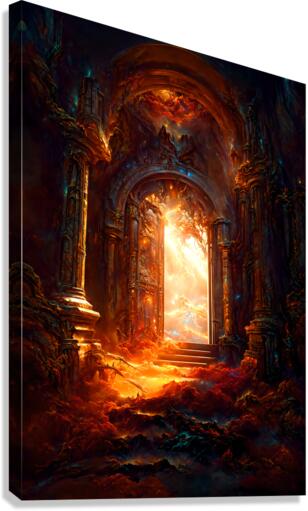 ancestral path Canvas Print