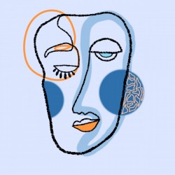 Blue