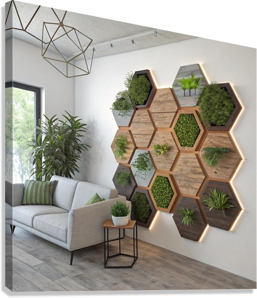 Nature’s Glow: Art That Breathes & Illuminates  Canvas Print