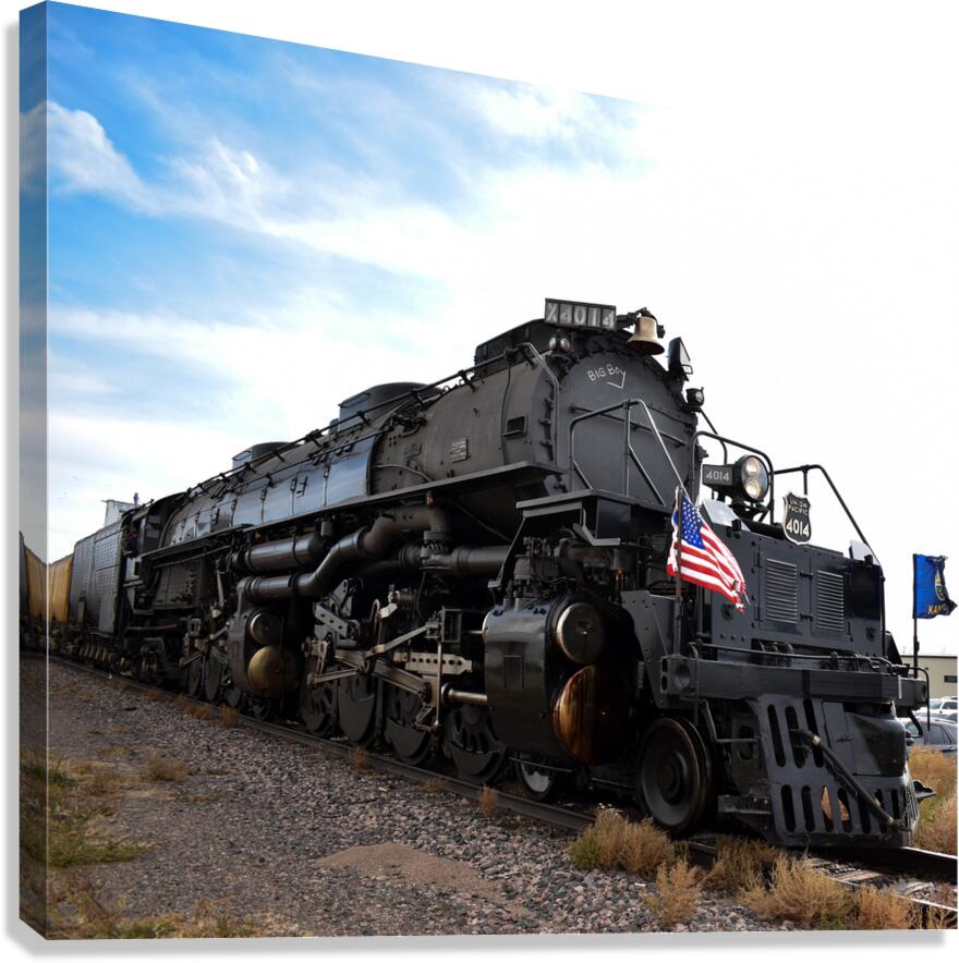 Big Boy Train Canvas Print