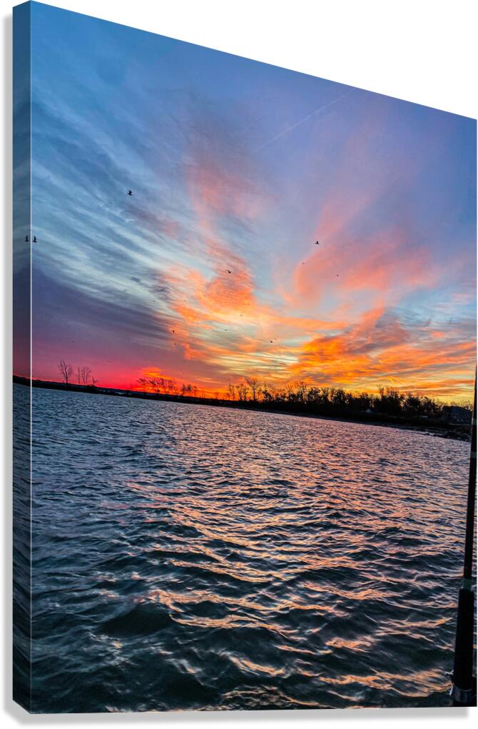 Erie Sunrise Canvas Print