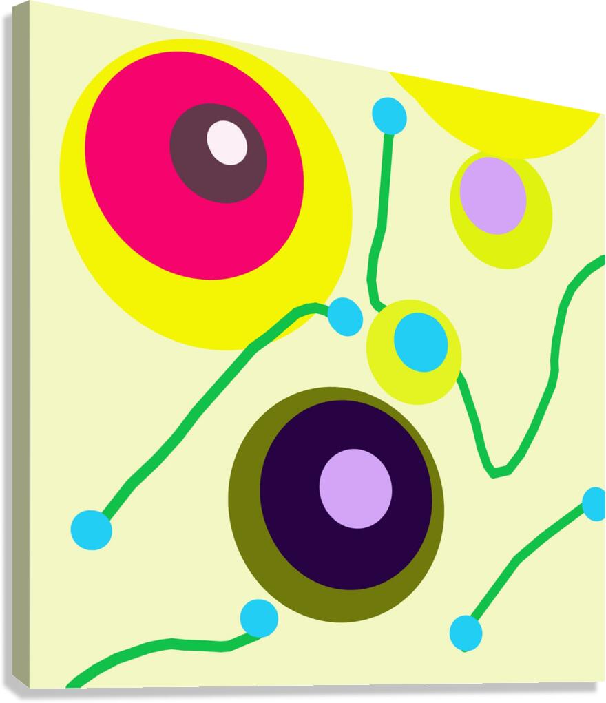 Contemporary Abstract Art No. 30 Canvas Print