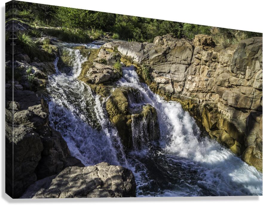 Fossil Creek Falls Canvas Print