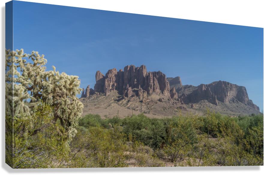 Superstition Mountain Canvas Print