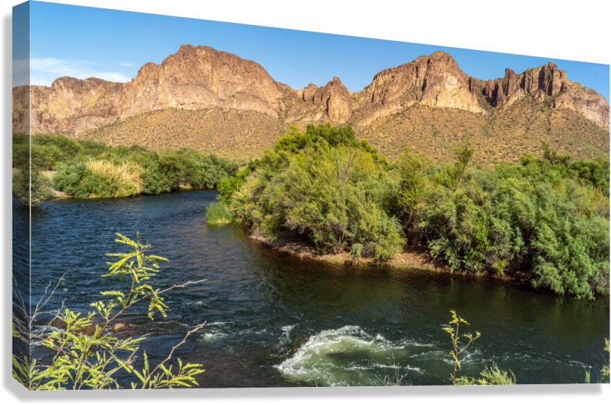 Salt River 9 Canvas Print