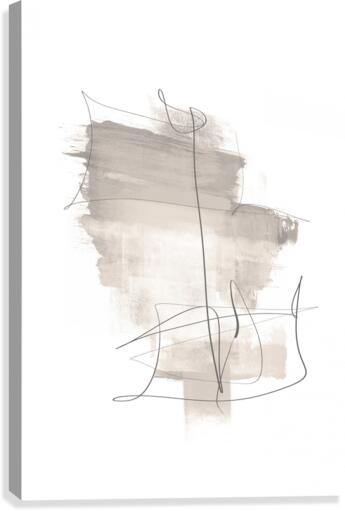 Spots and lines 43up Canvas Print