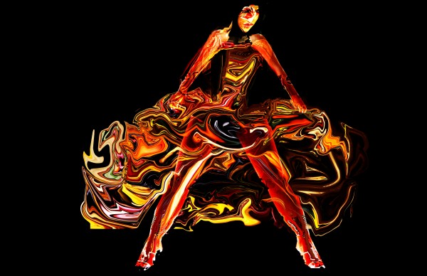 Fire Dancer Print