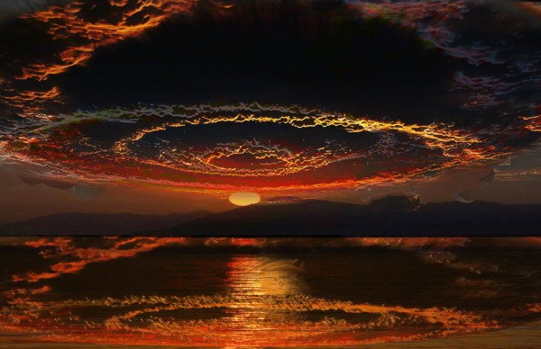 Hollow  Clouds Print