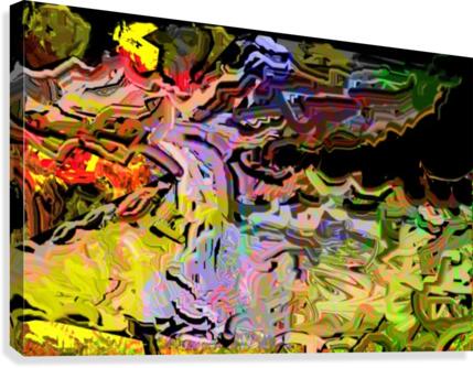 Dancers Walking Canvas Print