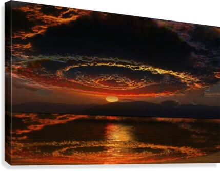 Hollow  Clouds Canvas Print