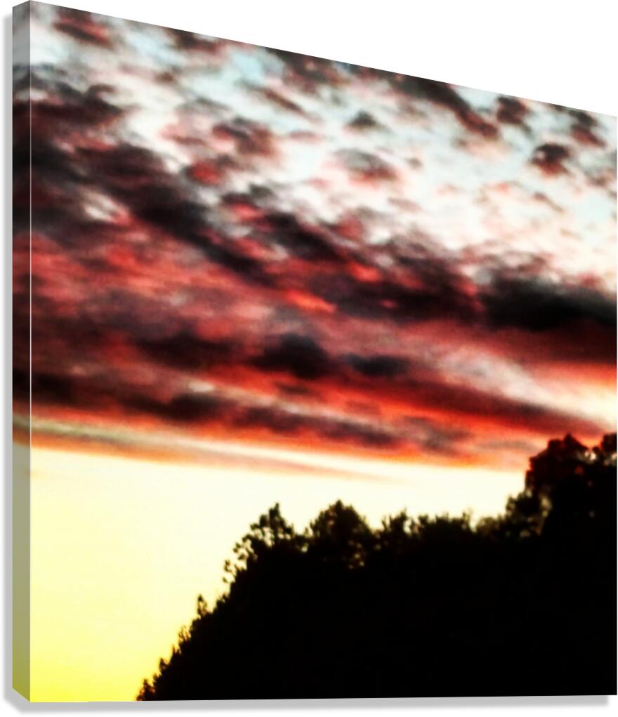 Rippling Sky Canvas Print