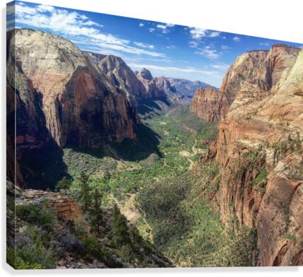 Angels Landing Canvas Print