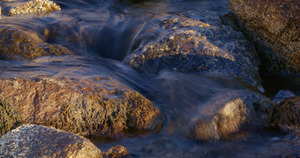 Cascade closeup dawn