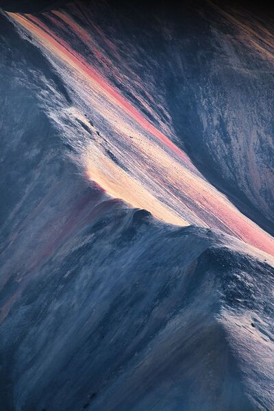 Rainbow Range Detail 1 Print