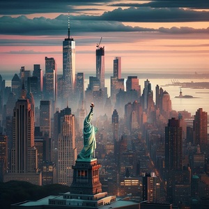 manhattan new york city usa travel cityscape skyl