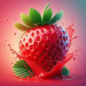 strawberry fruit food dessert berry milk healthy