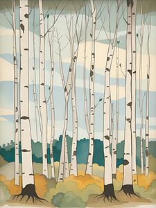 vines parchment watercolor paper background paint