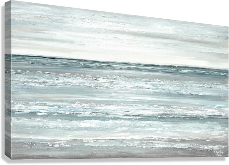 Seaside Solitude Canvas Print