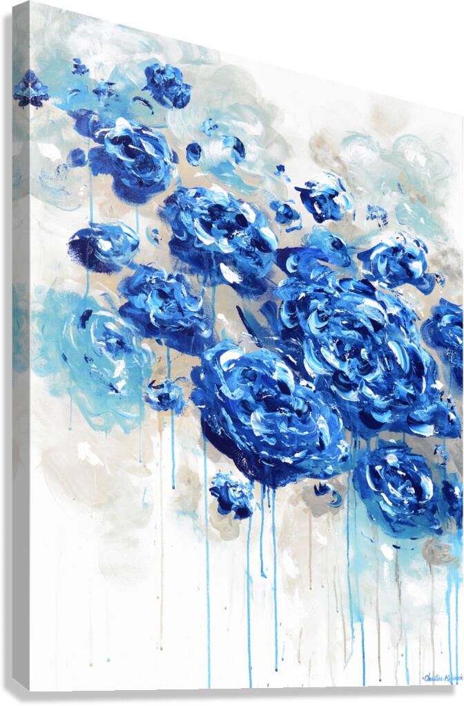 True Blue Canvas Print