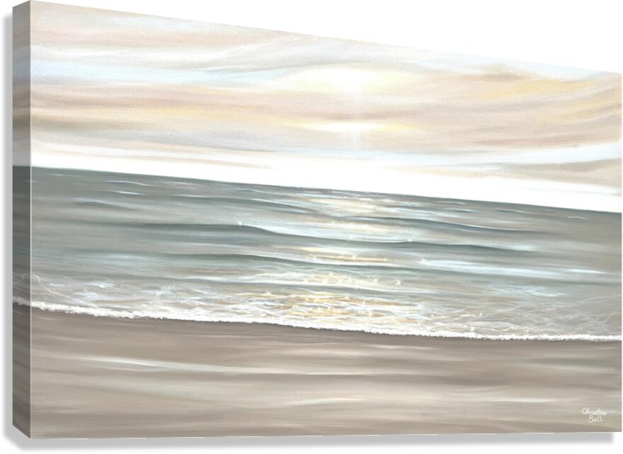 Shimmering Sunset Canvas Print