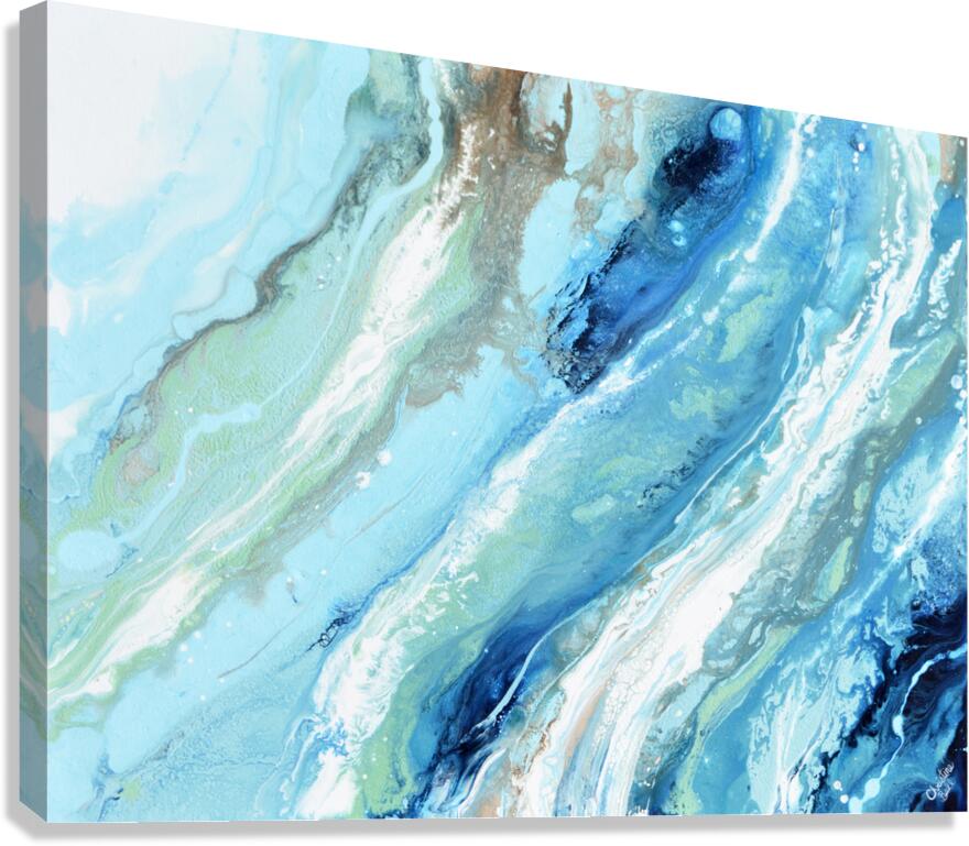 Pacific Blue Canvas Print