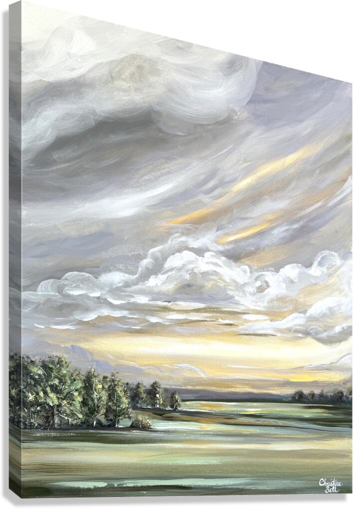 Luminous Sunrise Canvas Print
