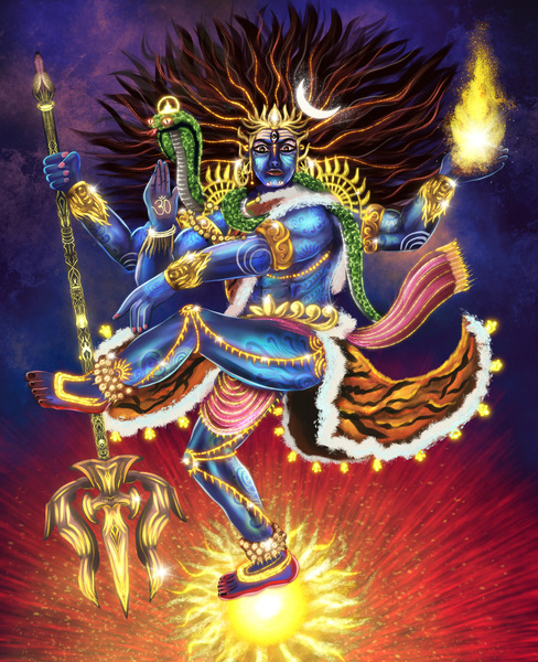 Shiva Dancing Print