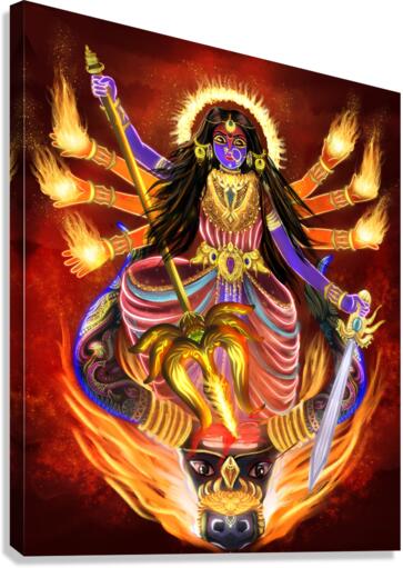 Durga 1 Canvas Print
