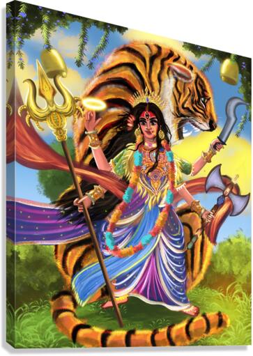 Durga 2 Canvas Print