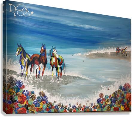 Beach Bums Canvas Print