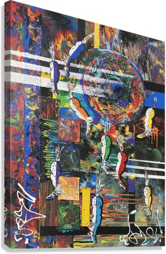 Rounded Up - Vertical Canvas Print