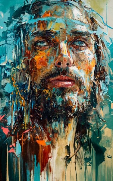 Oil paint brush strokes paint splashes An imp 32. by Billya