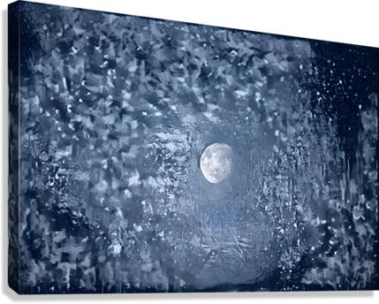 Cold Dark Night Canvas Print