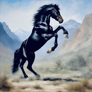 Wild stallion 