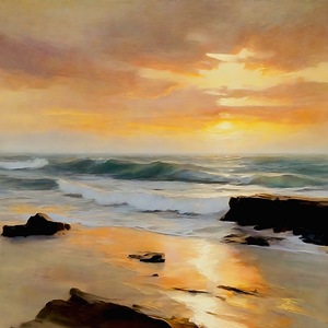 Coastal sunrise